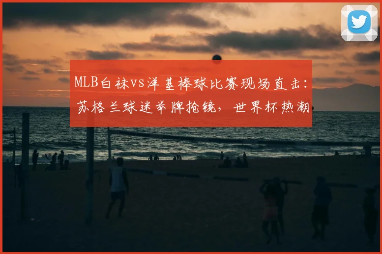 MLB白袜vs洋基棒球比赛现场直击：苏格兰球迷举牌抢镜，世界杯热潮无处不在现象解析